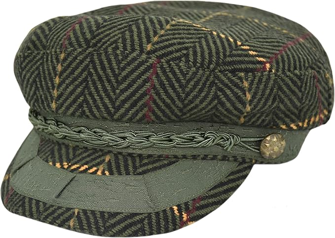 deewang 男式羊毛希腊渔夫帽新斯博士 水手水手帽