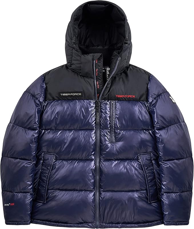 帽羽绒外套重量级保暖运动外套保暖雪大衣 【tiger force】 服饰箱包