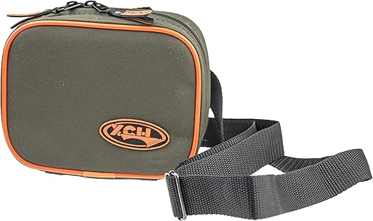 xch 钓鱼钓具收纳袋和便携袋,加垫肩带,耐用防水材料