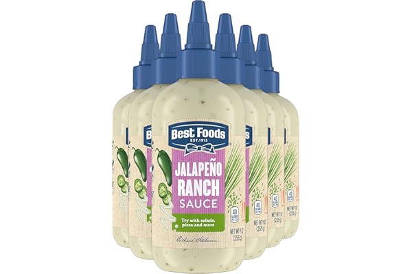 最好的食物传播和敷料适用于汉堡包,三明治,沙拉等 jalapeno ranch