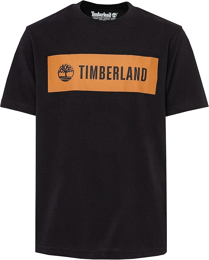 timberland 少年短袖圆领t恤 带logo