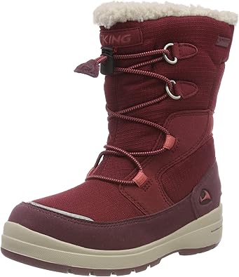viking 男女皆宜的儿童 totak gtx 雪地靴 wine/dark red 30 eu