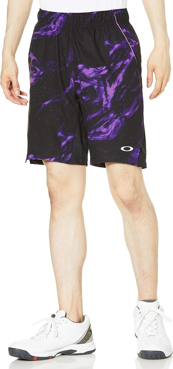 oakley 网球短裤 slant graphic shorts 9inch 3.0 男士