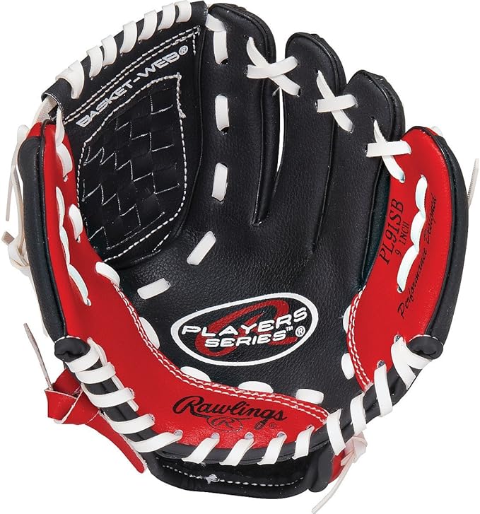 rawlings player series t-ball pattern, right hand throw, 9-inch