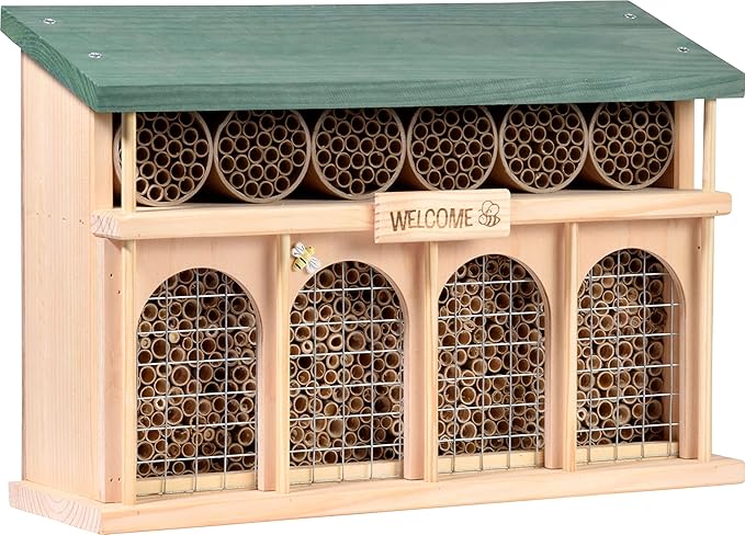 dublin - 野生蜜蜂和昆虫巢辅助 - 木制蜜蜂屋 - 高品质昆虫助手 - 44