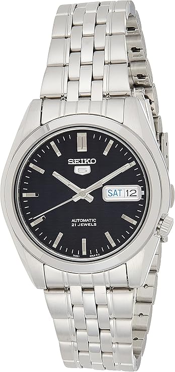 seiko 精工 5系列 男士不锈钢手表