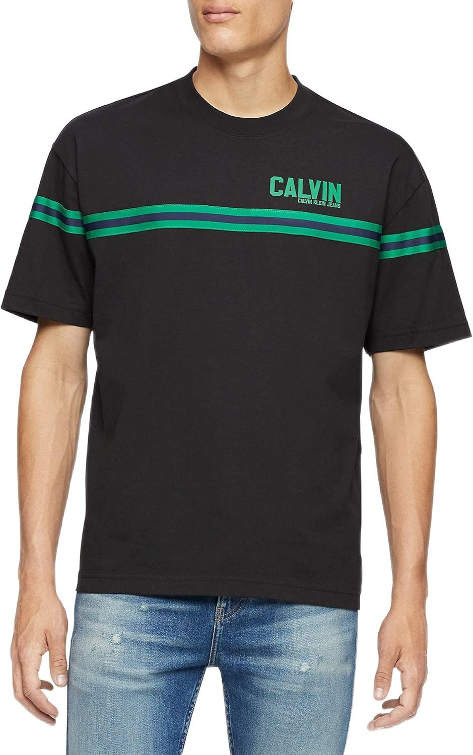 calvin klein 卡尔文·克莱恩 男式 运动logo t恤 【calvin klein】