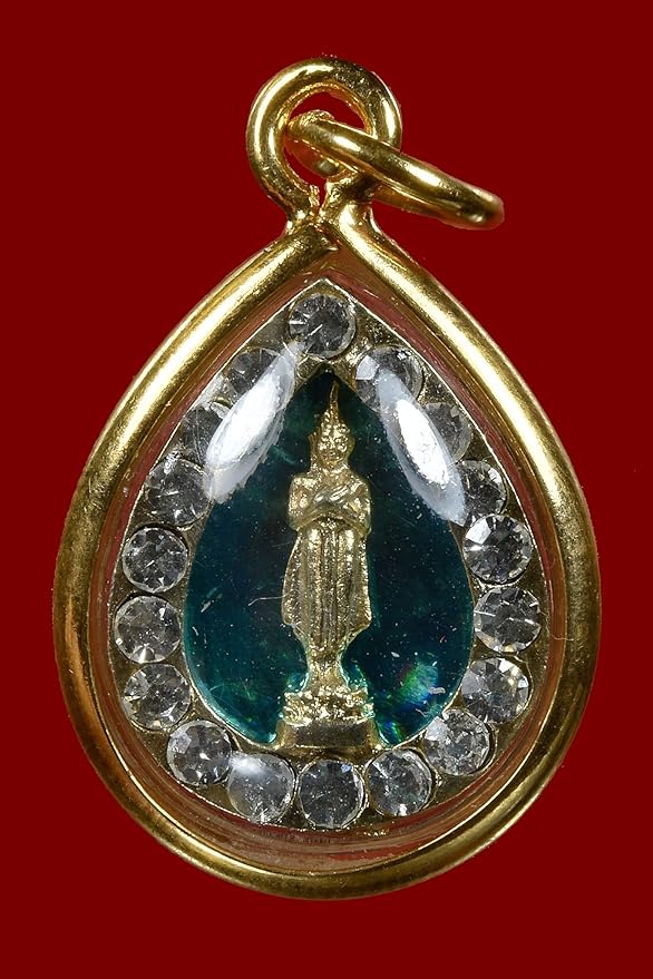 佛像生日护身符泰国幸运吊坠项链   免费红色礼品盒 friday s1 buddha