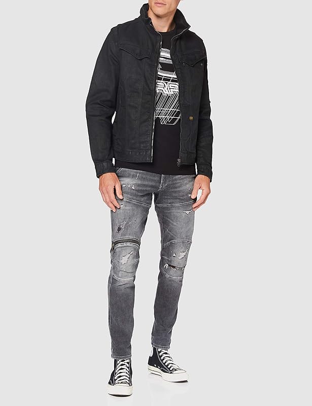 G-Star Raw Citishield都市行者系列 修身款 男式牛仔夹克 D17720 XXS码￥575.7