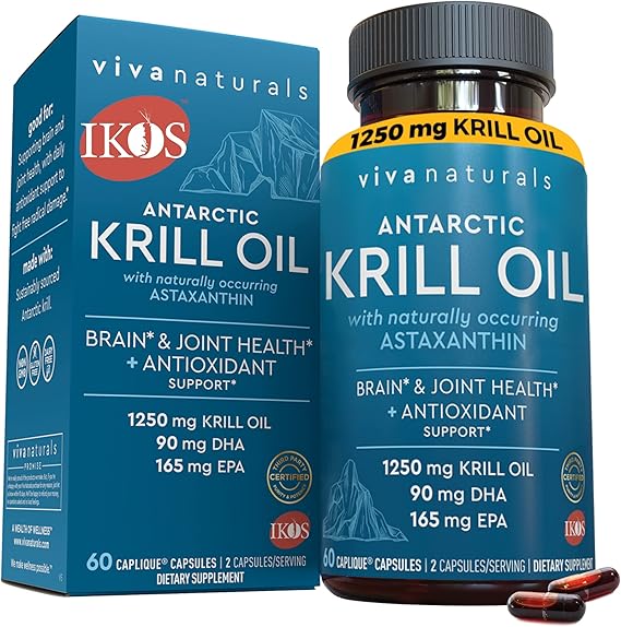 viva labs krill oil 100 pure cold pressed antarctic krill oil
