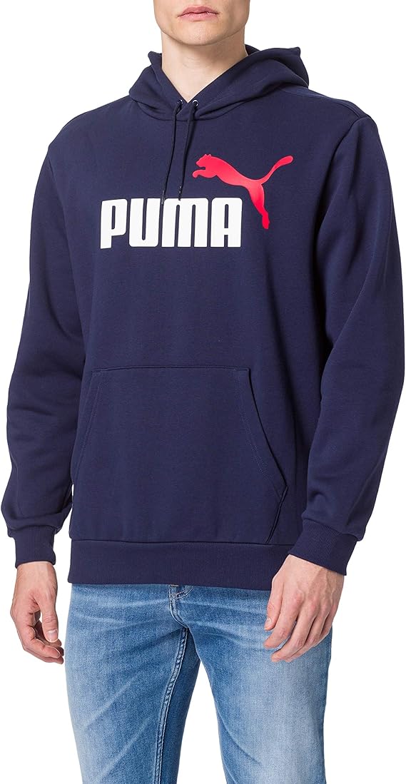男式 ess 2 col 连帽衫 fl 大标志连帽运动衫 【puma 彪马】 服饰箱包
