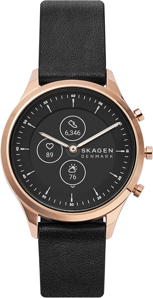 skagen denmark hybrid hr jorn 女士 智能手表,带智能手机通知,音乐