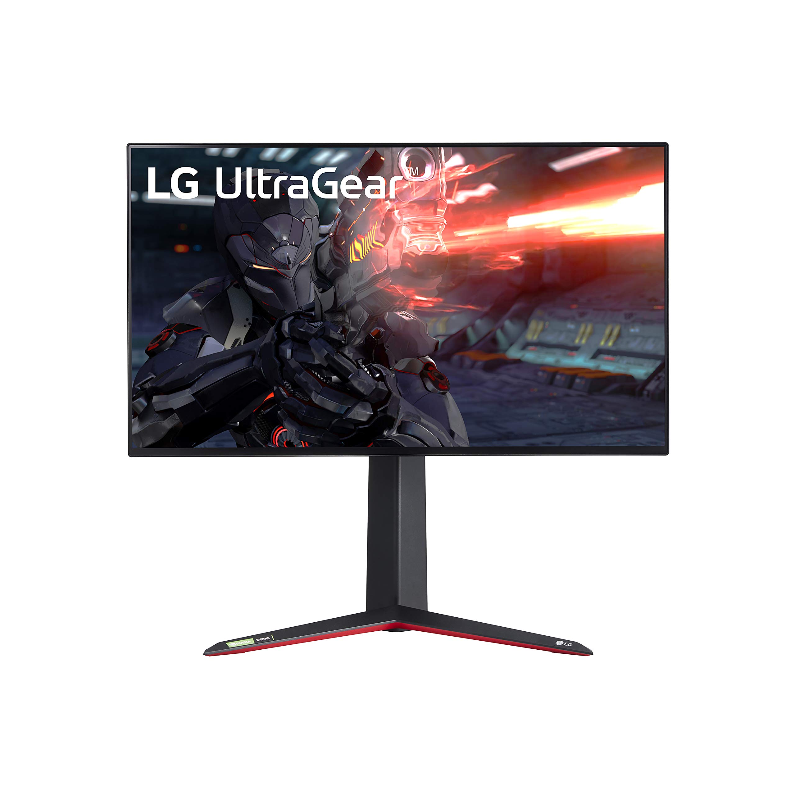 LG 27GN950-B 27-inch Ultra HD (3840 x 2160) nano IPS Display UltraGear Gaming Display with 1ms response time 144Hz refresh rate and G-SYNC compatibility (black)