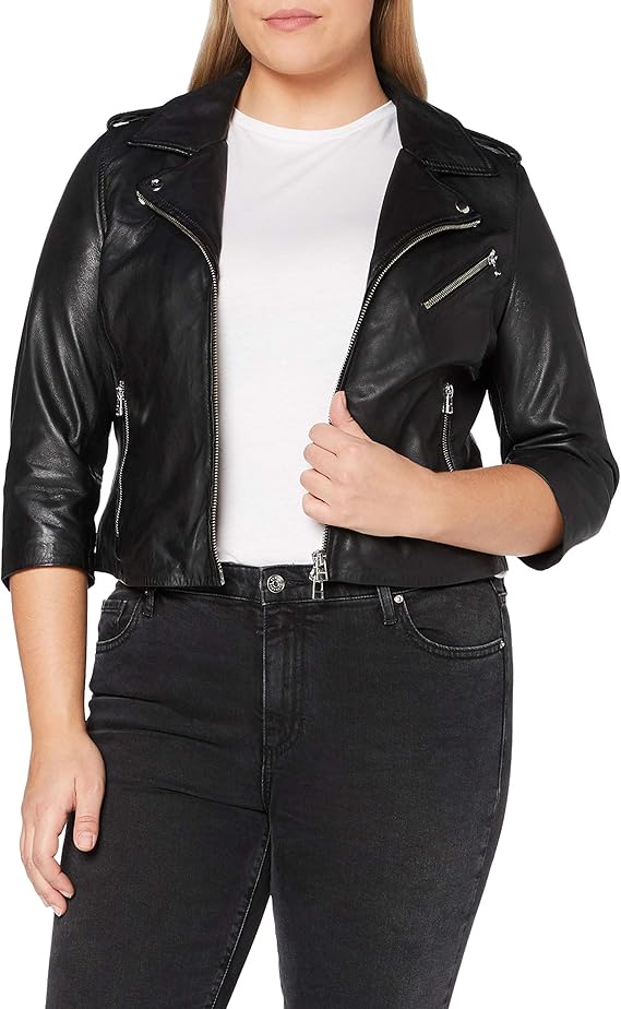 goosecraft 女士 gc alanis morrisette 机车夹克