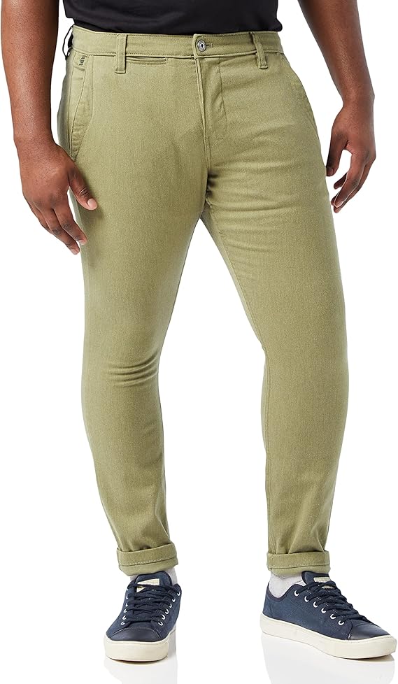 g-star raw 男士紧身牛仔裤,斜纹卡其休闲裤