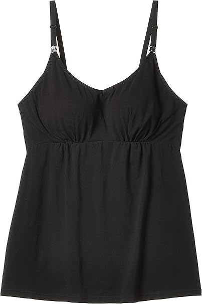 Rosemadame 莫代尔杯罩哺乳吊带衫 怀孕初期 哺乳期 棉材料 肩带开放 105 4211 01 黑色ll 3l 亚马逊中国 服饰箱包