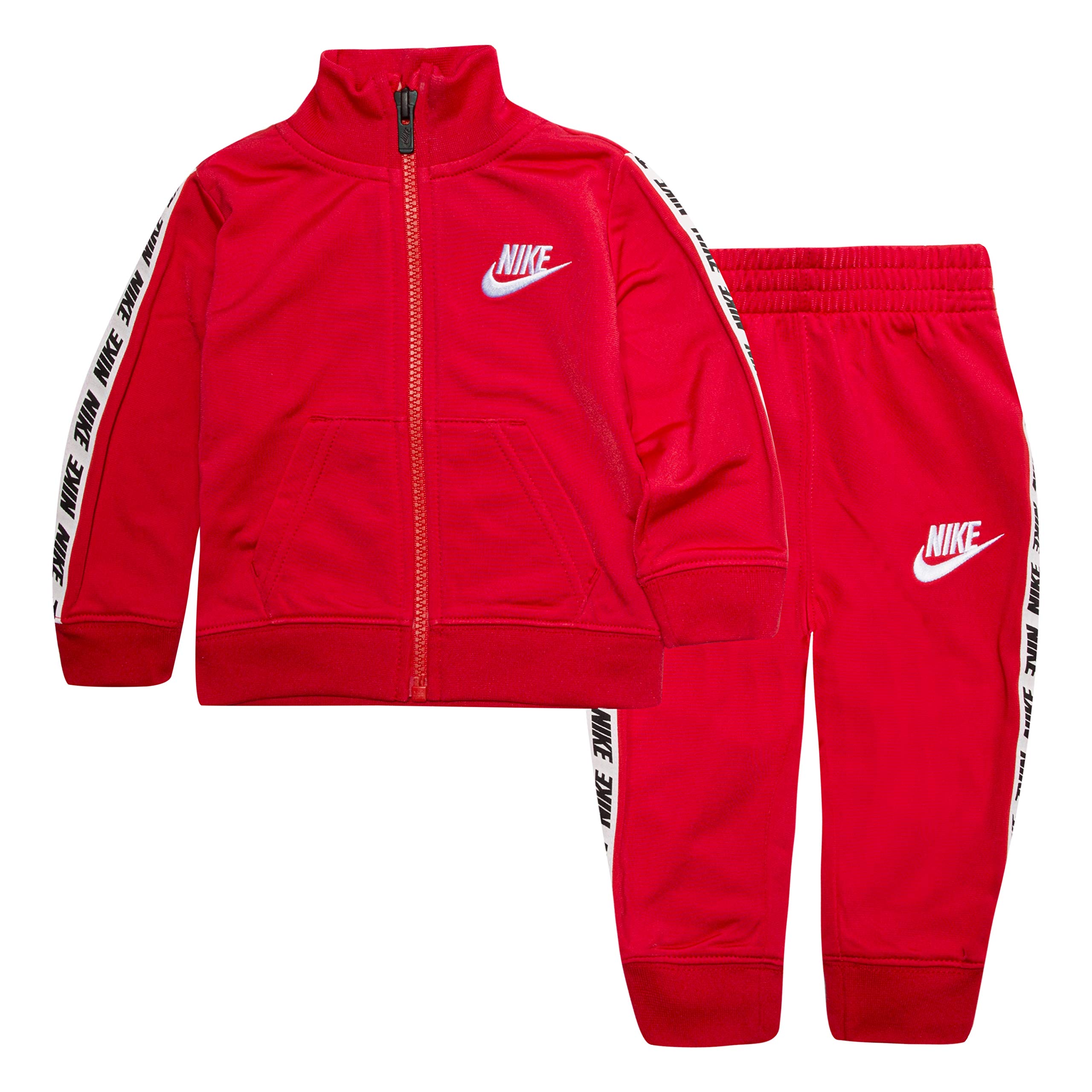Nike children's clothing boys small warp knitted sportswear 2-piece set