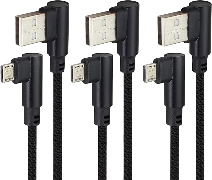 8 米)直角 micro usb 数据线 90 度 usb 2.0 a 公头至 2.