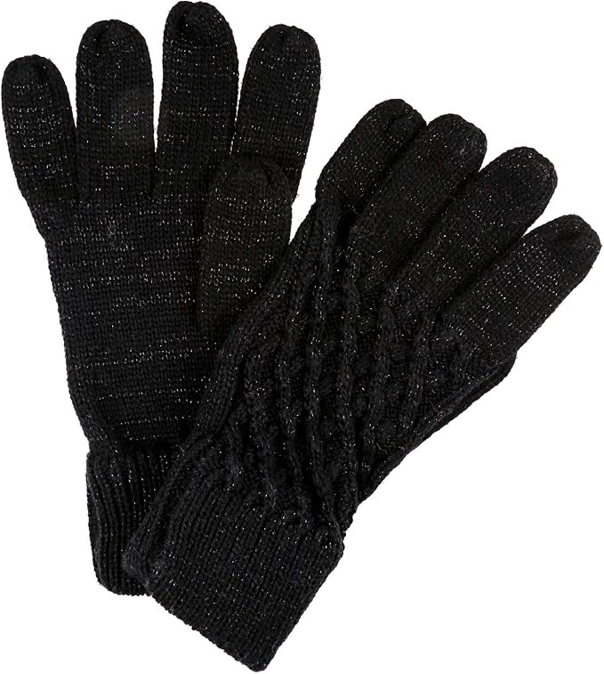 regatta 女式 multimix iii 亚克力针织钻石针织图案手套