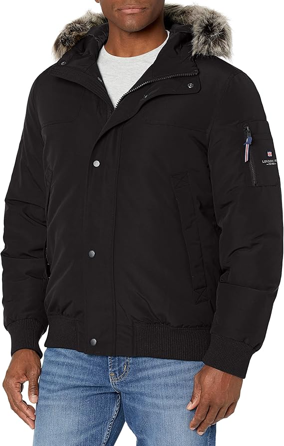 london fog 男式短款短夹克