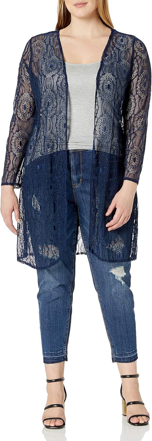 star vixen 女式长袖前开襟开衫