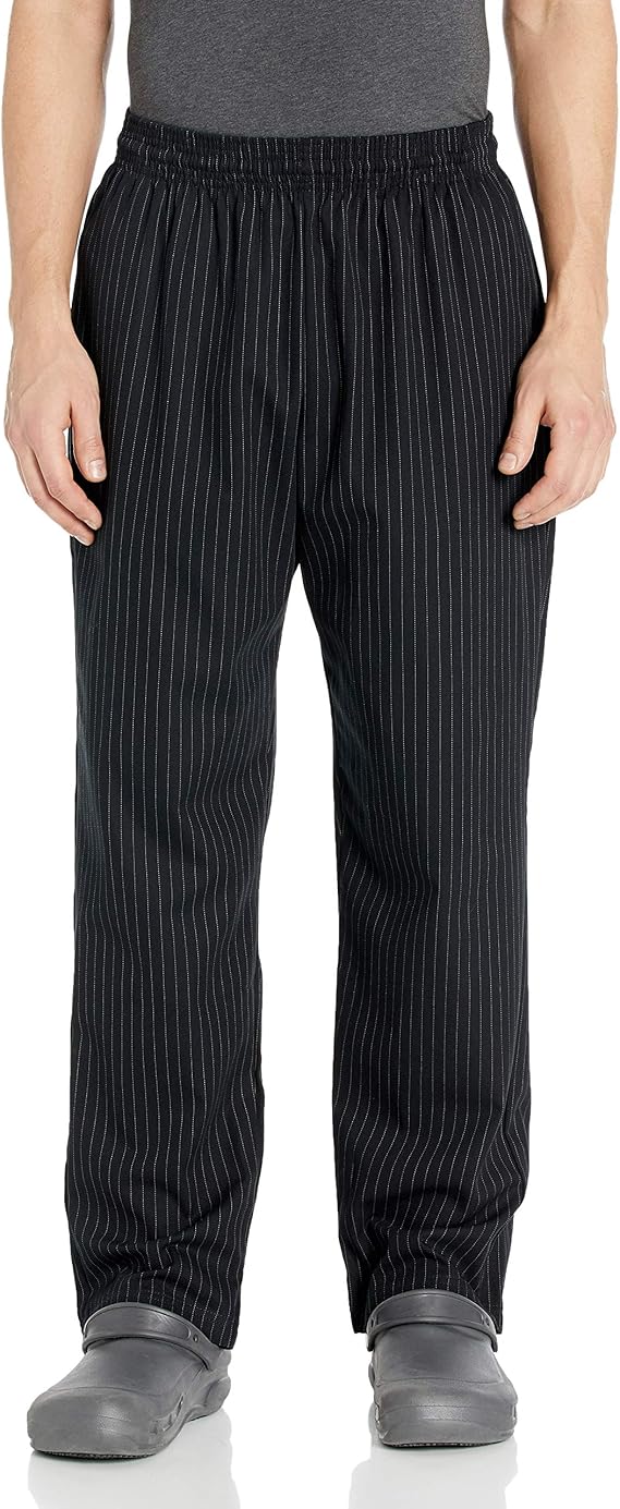 chefwear 男式终极棉质宽松 chef 裤