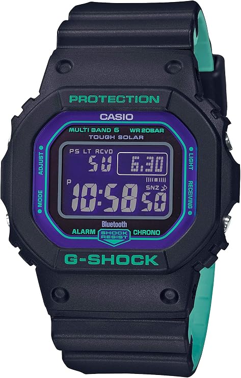 卡西欧 腕表 geographic bluetooth 搭载电波太阳能手表 gw-b5600bl