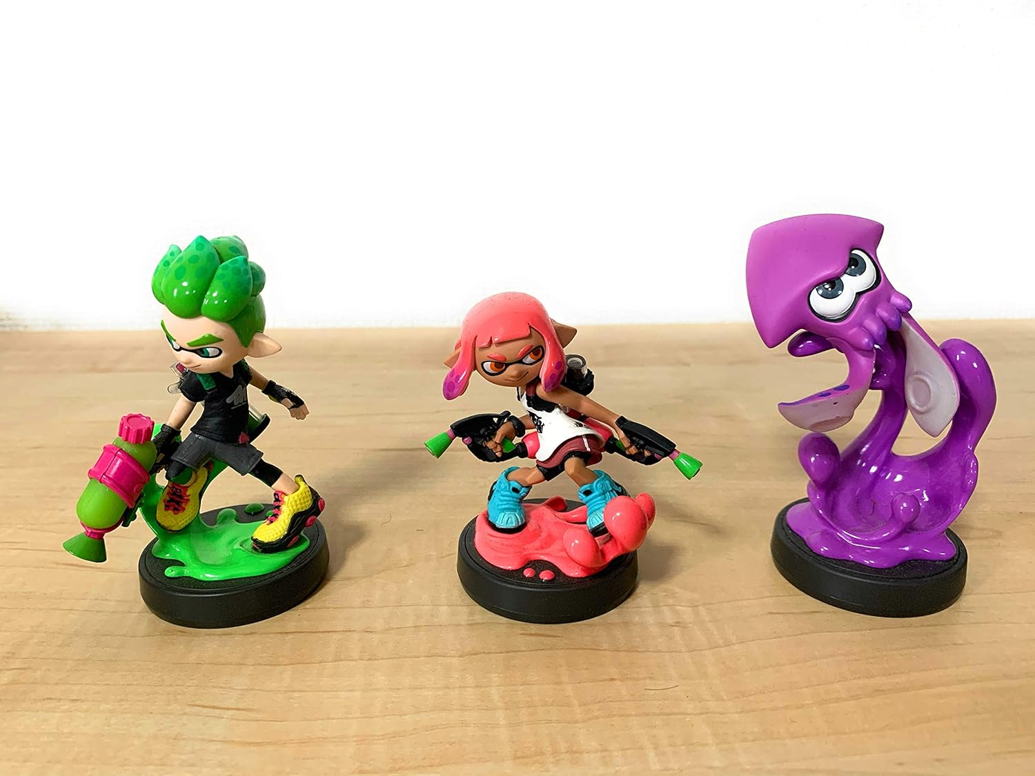 Amiibo Splatoon2 Squid 男孩女孩套装日本版任天堂 亚马逊中国 游戏 娱乐