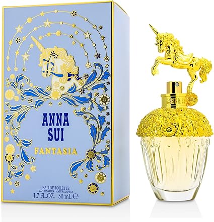 Anna Sui 安娜苏筑梦天马独角兽女士淡香水fantasia Edt 50ml 1 7oz 化妆 亚马逊中国