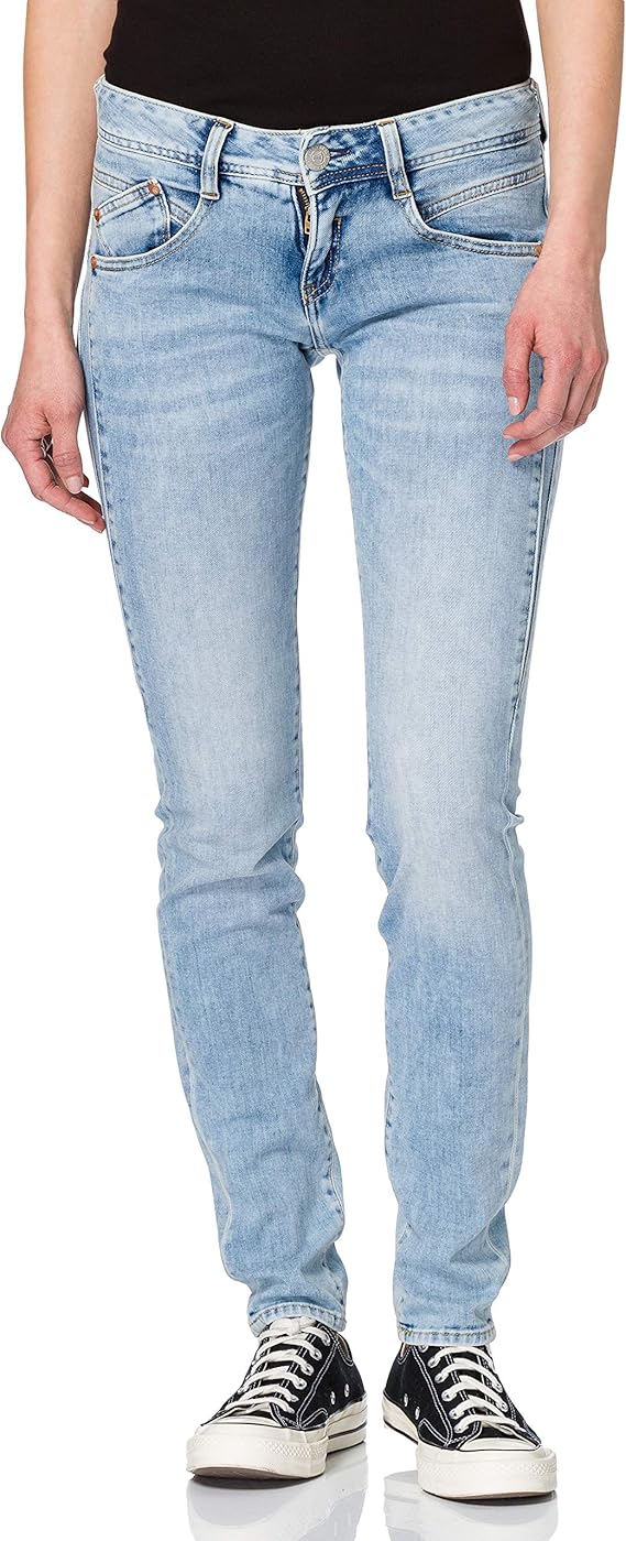 herrlicher gila 女士修身羊绒触感牛仔牛仔裤