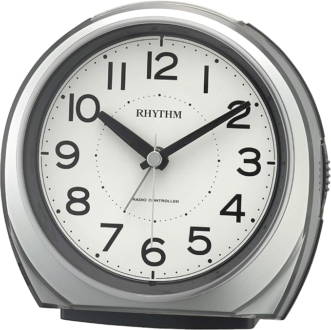 rhythm 丽声钟表工业(rhythm) 电波表 闹钟 电子音闹钟 (果酱闹钟功能