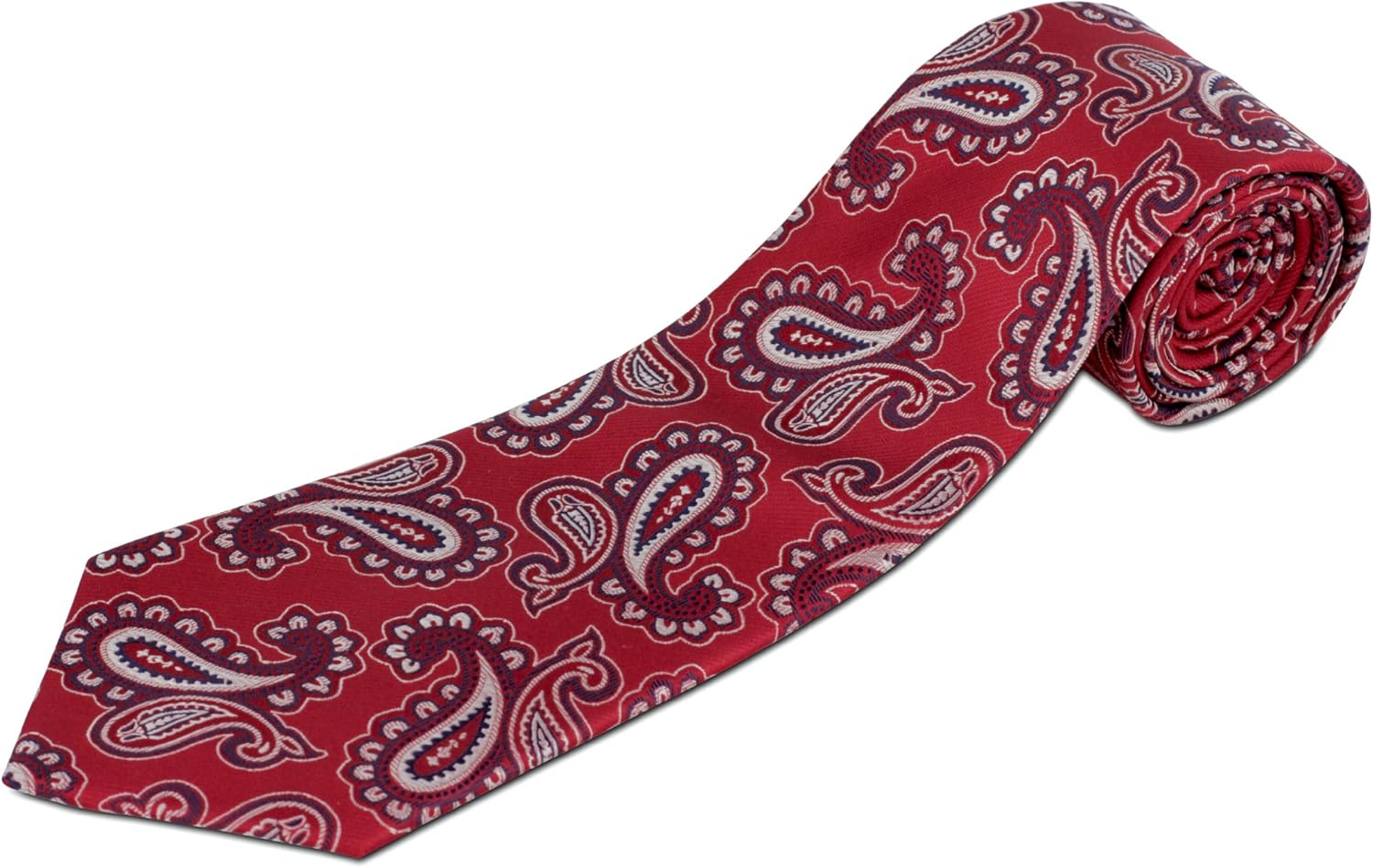 * 真丝超长佩斯利领带适合高大男士(160.02cm xl 和 177.