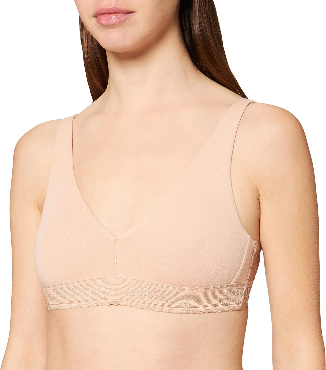 emporio armani 女士梦幻棉质蕾丝文胸 【emporio armani】 服饰箱包