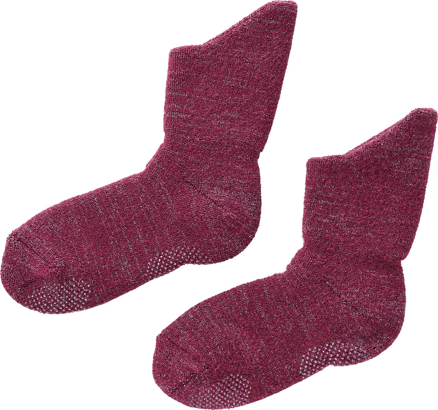 Prepare long charcoal home socks ankle length