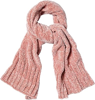 sojos 轻质超柔软雪尼尔罗纹厚围巾针织披肩女式秋冬披肩 sc326