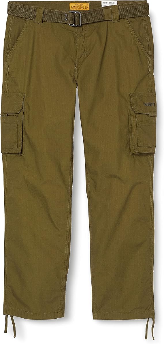 schott nyc 男式 pantalon 军装工装裤