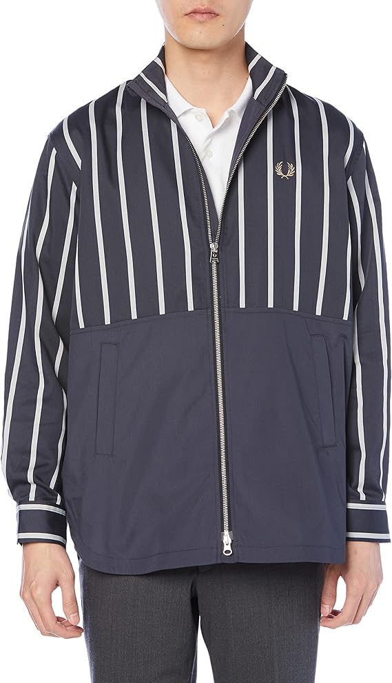 fred perry 夹克 shirt jackt 男士 【fred perry】 服饰箱包 - 亚马