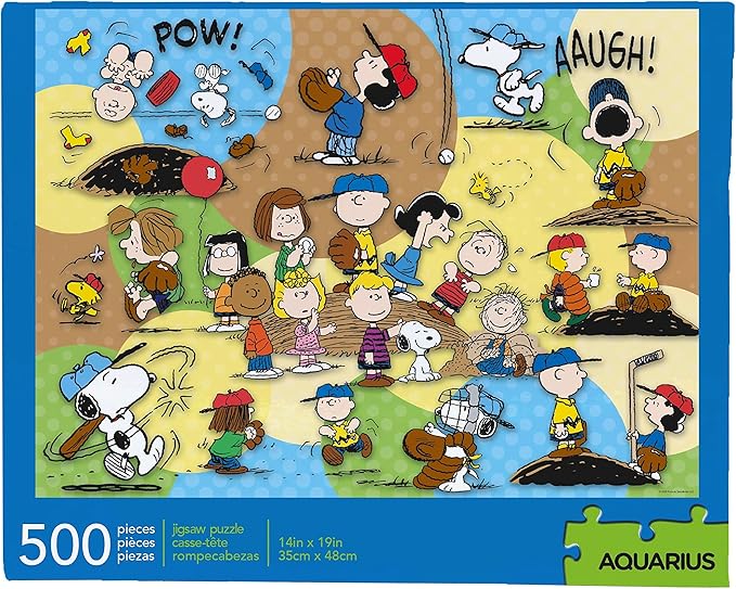 aquarius 花生棒球拼图(500 片拼图)- 官方*花生商品和收藏品 - 无