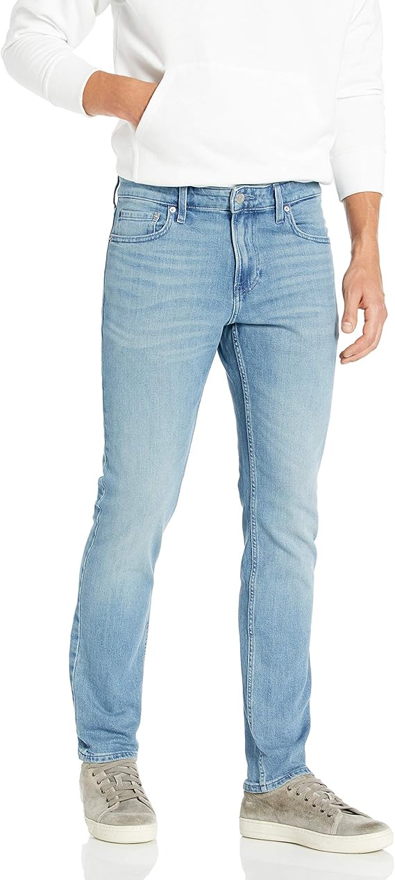 calvin klein 男士 修身牛仔裤