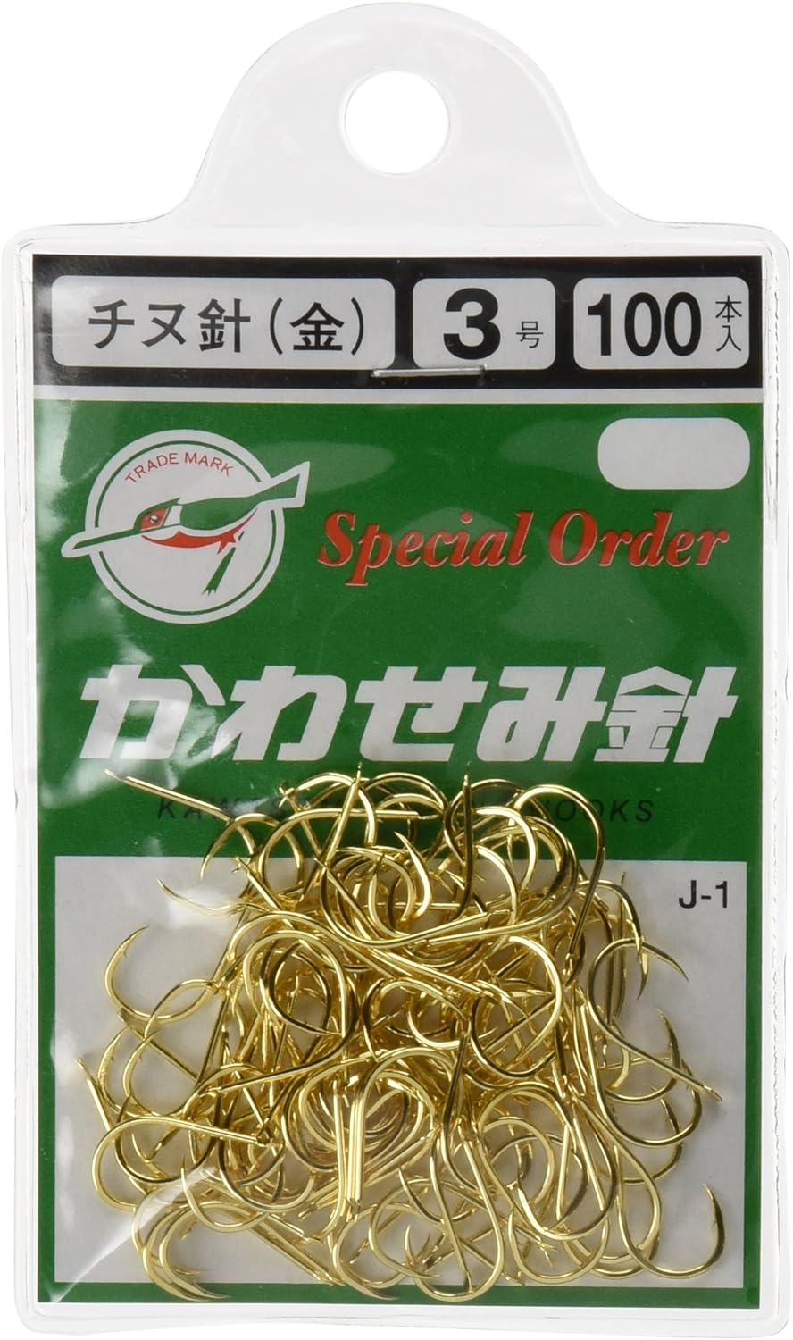 川せみ针 Kawasemi チヌ挂钩100支装j 1金鱼钩 运动户外休闲 亚马逊中国