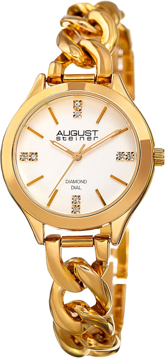 august steiner 美国品牌 石英女士手表 as8222yg
