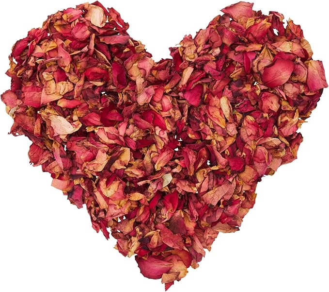 200 克干玫瑰花瓣,适用于浴室,蜡烛制作,树脂,diy 工艺品,花五彩纸屑