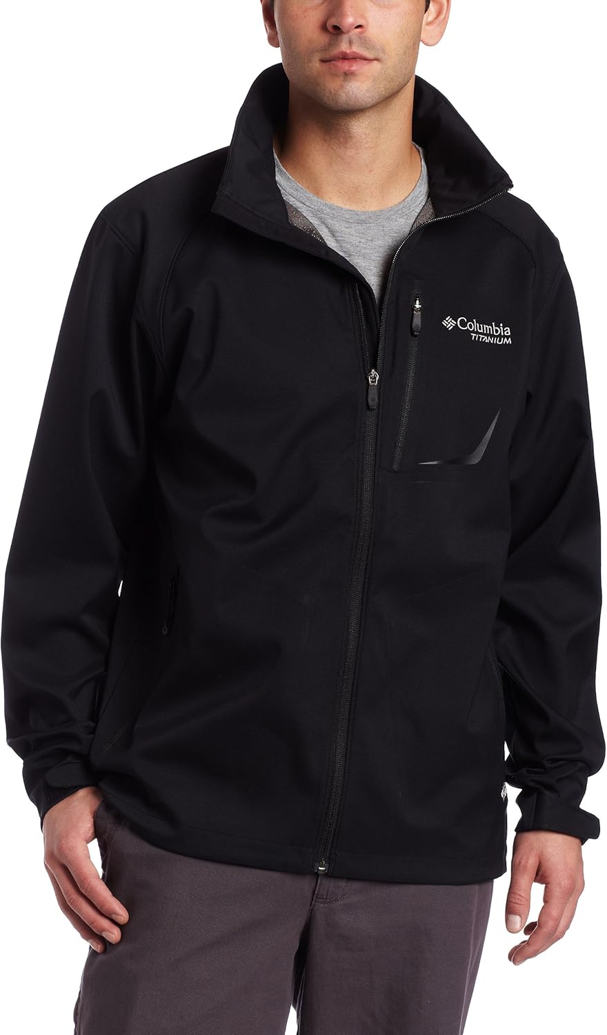 columbia 男士 sawyers creek 软壳夹克 : 亚马逊中国: 服饰箱包