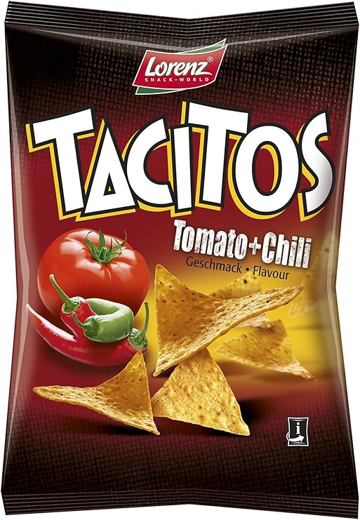 lorenz lor tacitos tortilla chips, 10er pack (10 x 125 g)