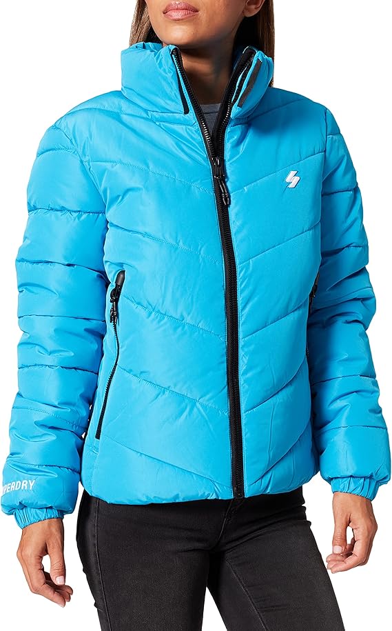 superdry 极度干燥 女式无连帽运动羽绒服