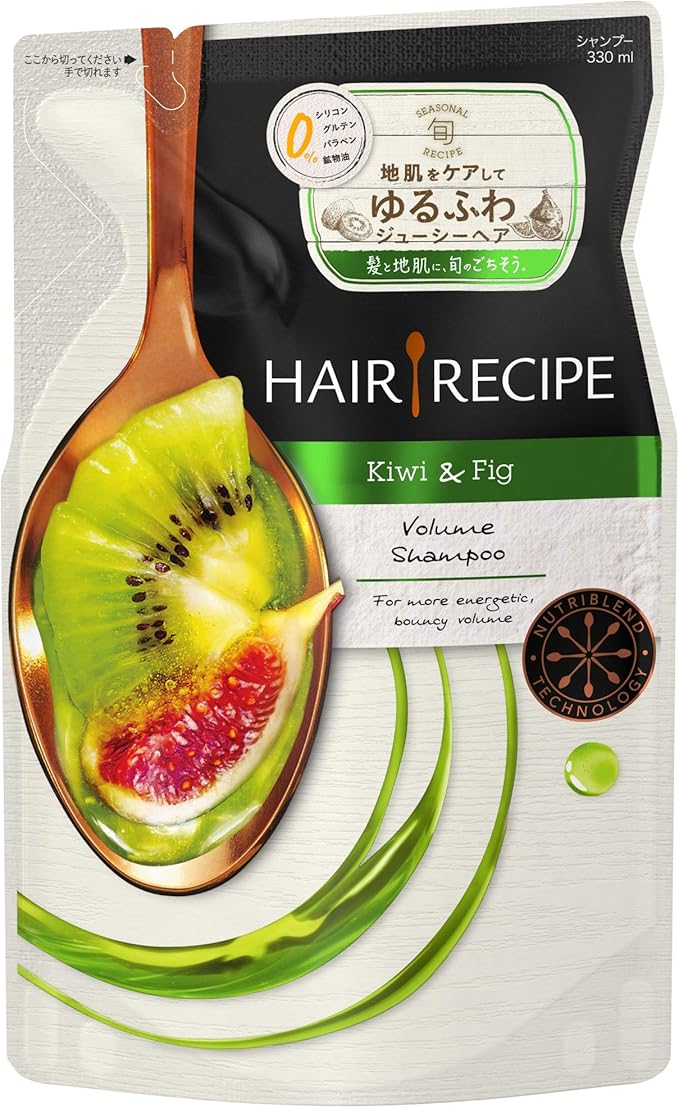 Hair Recipe 洗发水奇异果强化丰盈配方替换装330毫升1個 亚马逊中国 美容化妆 Hair Recipe 洗发水奇异果强化丰盈配方替换装330毫升1個 亚马逊中国 美容化妆