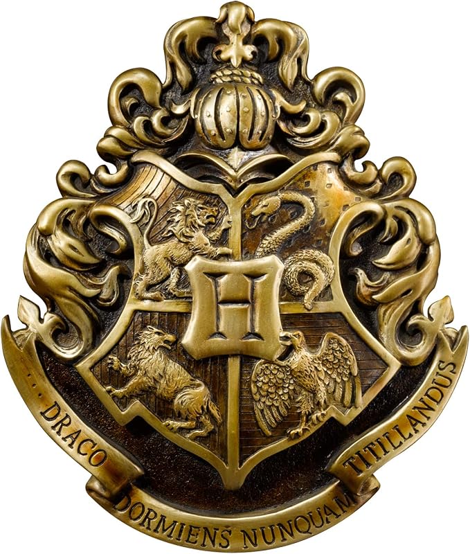 the noble collection 霍格沃茨 crest 墙壁艺术