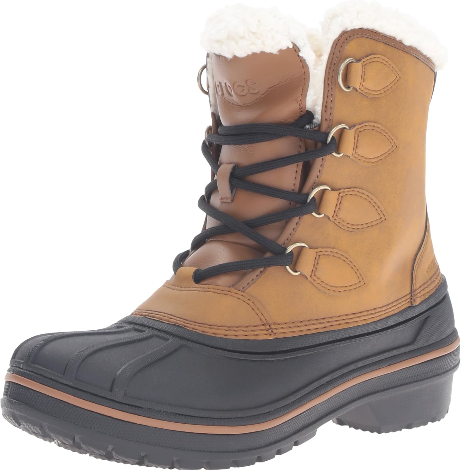 crocs 卡骆驰 女士 allcast ii wheat 雪地靴