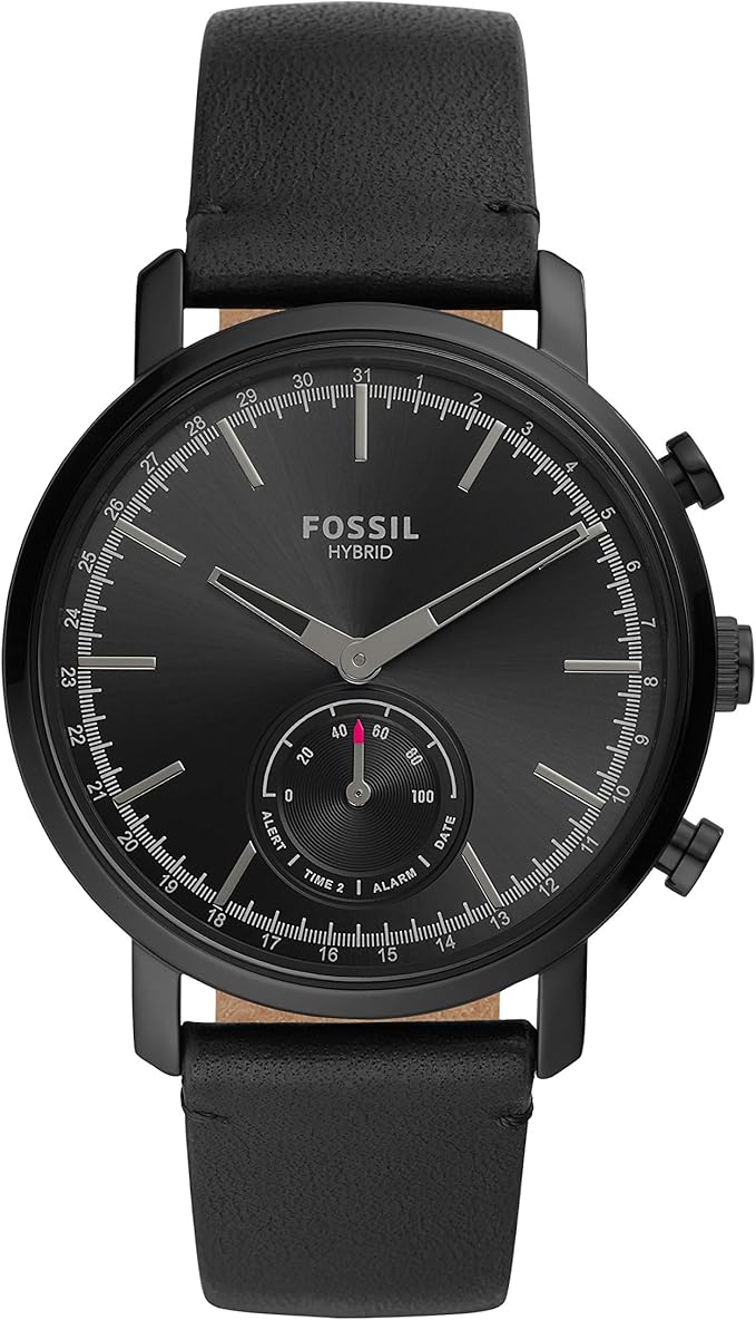 [fossil] 智能手表 luther bqt1101 男士 黑色