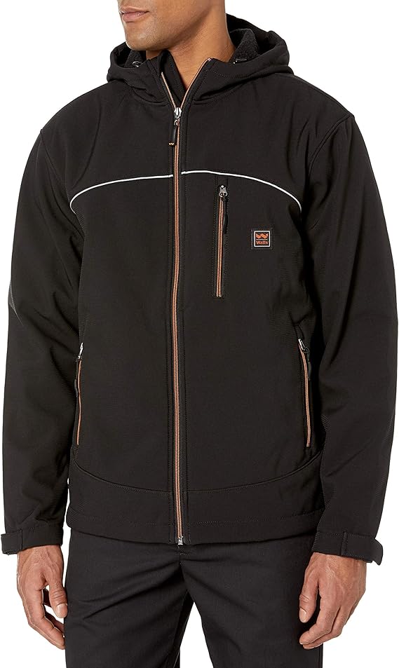 walls男式windcreststormprotector连帽纯色软壳wpb夹克